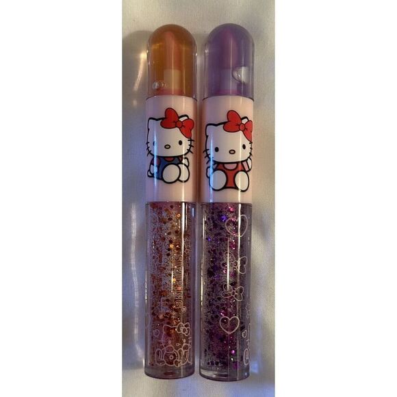 Siyiping Double Ended Hello Kitty Lip Glosses set of 3 NEW - Picture 1 of 3